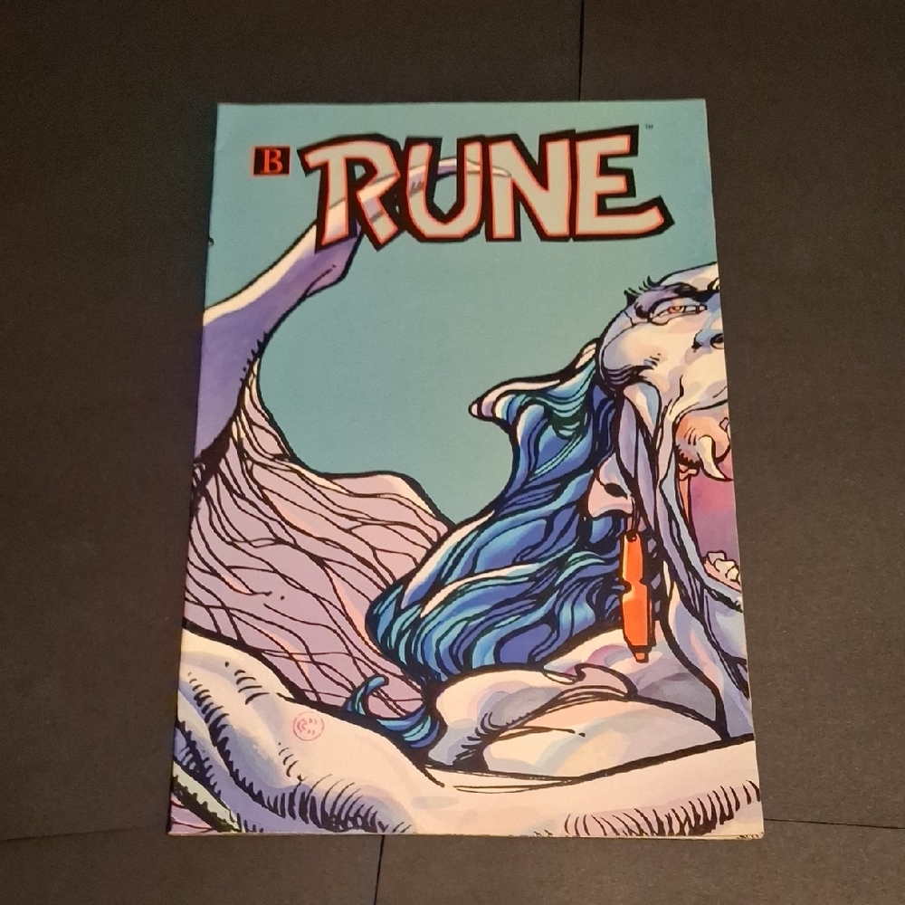 Rune Comic Art Print